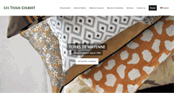 Desktop Screenshot of lestissuscolbert.com