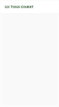 Mobile Screenshot of lestissuscolbert.com
